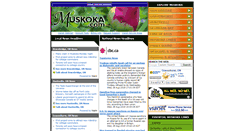Desktop Screenshot of muskoka.com